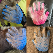 Load image into Gallery viewer, Hair Removal Gloves | keep your home clean and give your pet a massage
