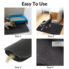 Load image into Gallery viewer, Cat Litter Catcher | prevent mess from litter box