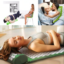 Load image into Gallery viewer, GRUNSAS 'Fight The Pain' Massage & Acupuncture Mat Set