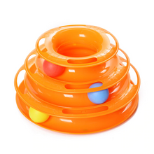Load image into Gallery viewer, Interactive Cat Toy Tower | entertain your cat with multiple balls in one toy