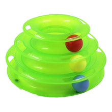Load image into Gallery viewer, Interactive Cat Toy Tower | entertain your cat with multiple balls in one toy
