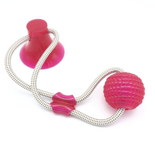 Load image into Gallery viewer, Multifunction Pet Bite Toy | brush teeth while playing
