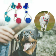 Load image into Gallery viewer, Multifunction Pet Bite Toy | brush teeth while playing

