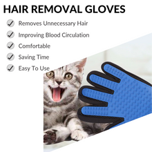 Load image into Gallery viewer, Hair Removal Gloves | keep your home clean and give your pet a massage
